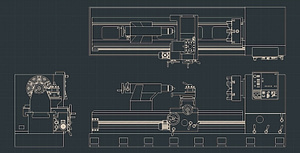 Mechanical lathe blueprints | WPA Works LLC